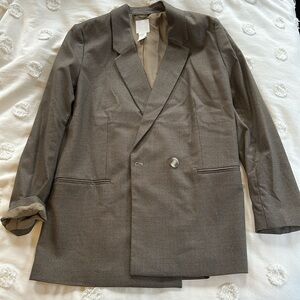 NWOT H&M oversized double breasted blazer
